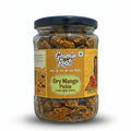Jar of Dry Mango Pickle / Sookha Aam ka Achar with 'Gramin Roots' label on a white background